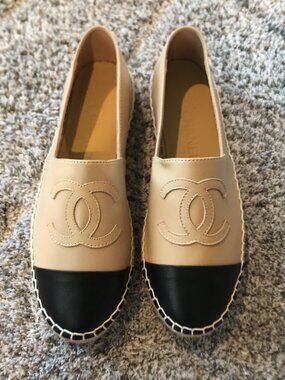Chanel Lambskin Espadrilles
